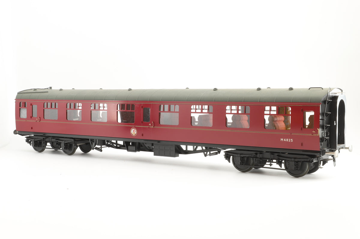 Finescale Brass Gauge 1 MK1 Second Open BR Lined Maroon