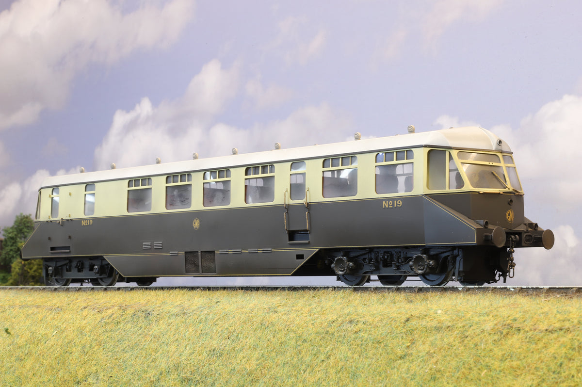 Sancheng/Tower Brass GWR Passenger Railcar No. 19 GWR Shirtbutton (Weathered) DCC Sound