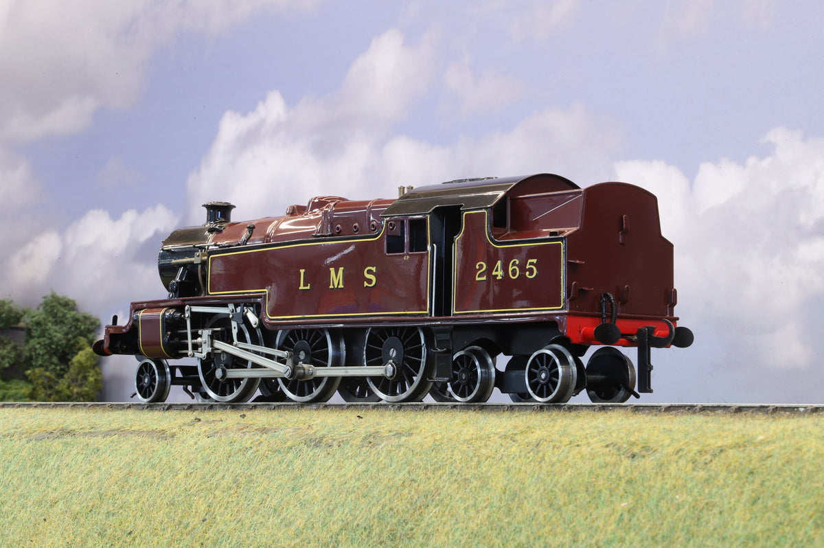 Ace Trains Coarse Scale O Gauge 2-6-4T No. 2465, LMS Lined Maroon, 2 or 3 rail operation