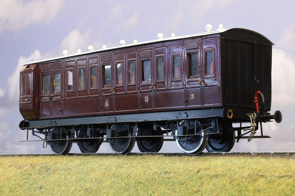Gauge 1 (10mm) Kit-Built 6-Wheel Brake Third (Brass Construction)
