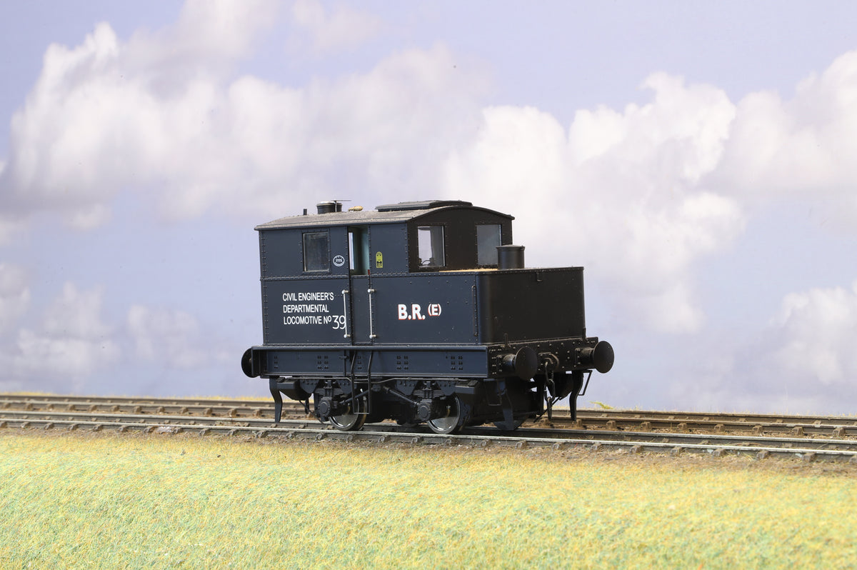 Dapol Finescale O Gauge Sentinel Steam Shunter No. 39 BR Civil Engineers DCC Sound Fitted