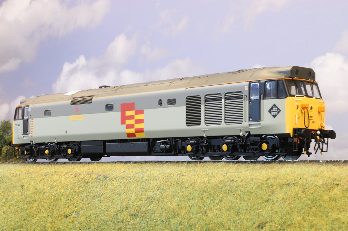 Heljan Finescale O Gauge Class 50 No.50149 &#39;Defiance&#39;, Limited Edition, DCC Sound