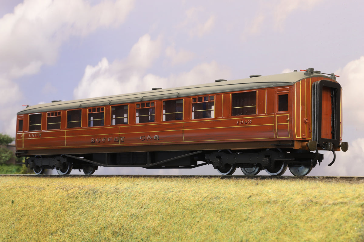 Golden Age Models Finescale O Gauge Gresley LNER Teak Buffet Car