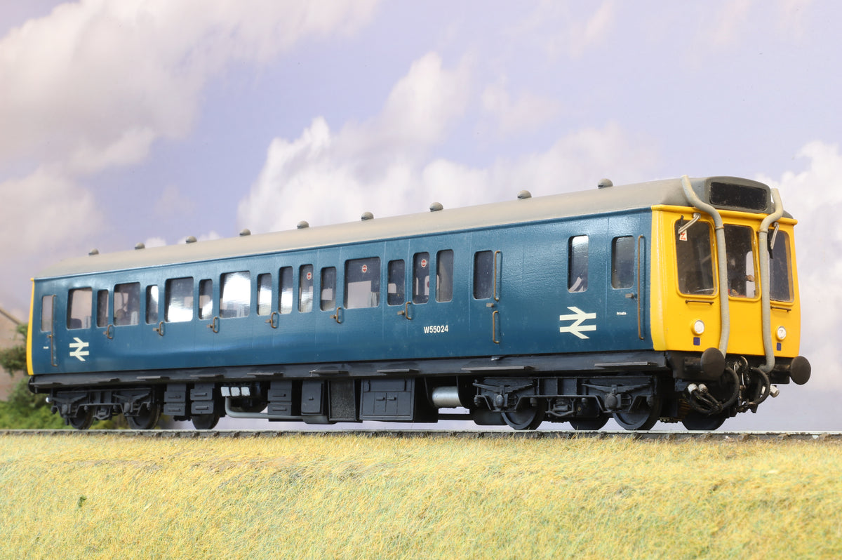 Finescale O Gauge (Kit-Built) Class 121 Railcar No. W55024 BR Blue DCC Sound