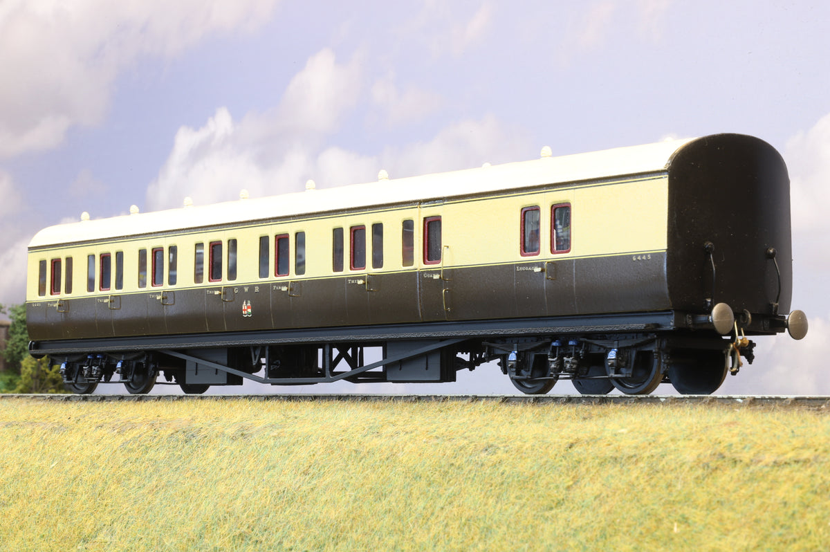 Westdale Finescale O Gauge (Kit-Built) GWR Composite Brake Coach &#39;6445&#39;