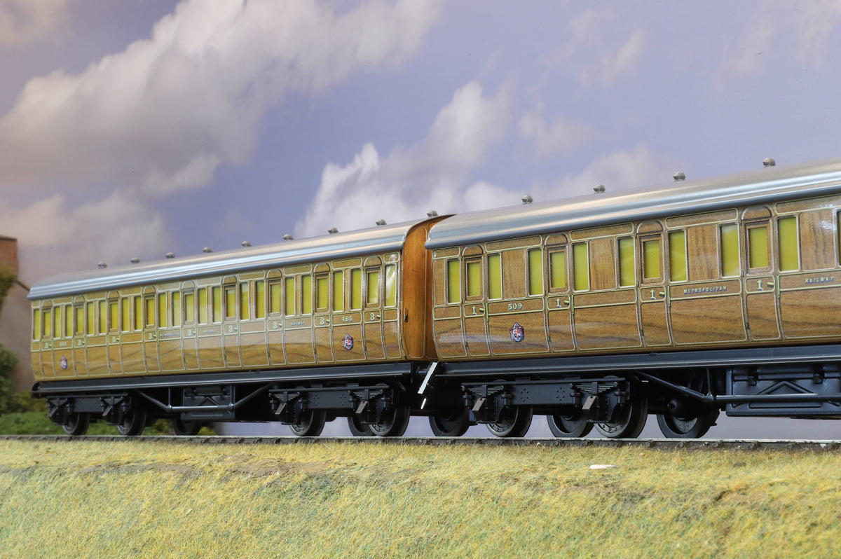 Ace Trains Coarse Scale O Gauge Metropolitan Railway Coach Set C/26S