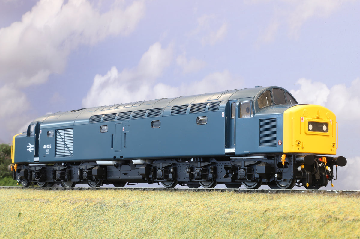 Heljan Finescale O Gauge Class 40 No. 40155 BR Blue DCC Sound