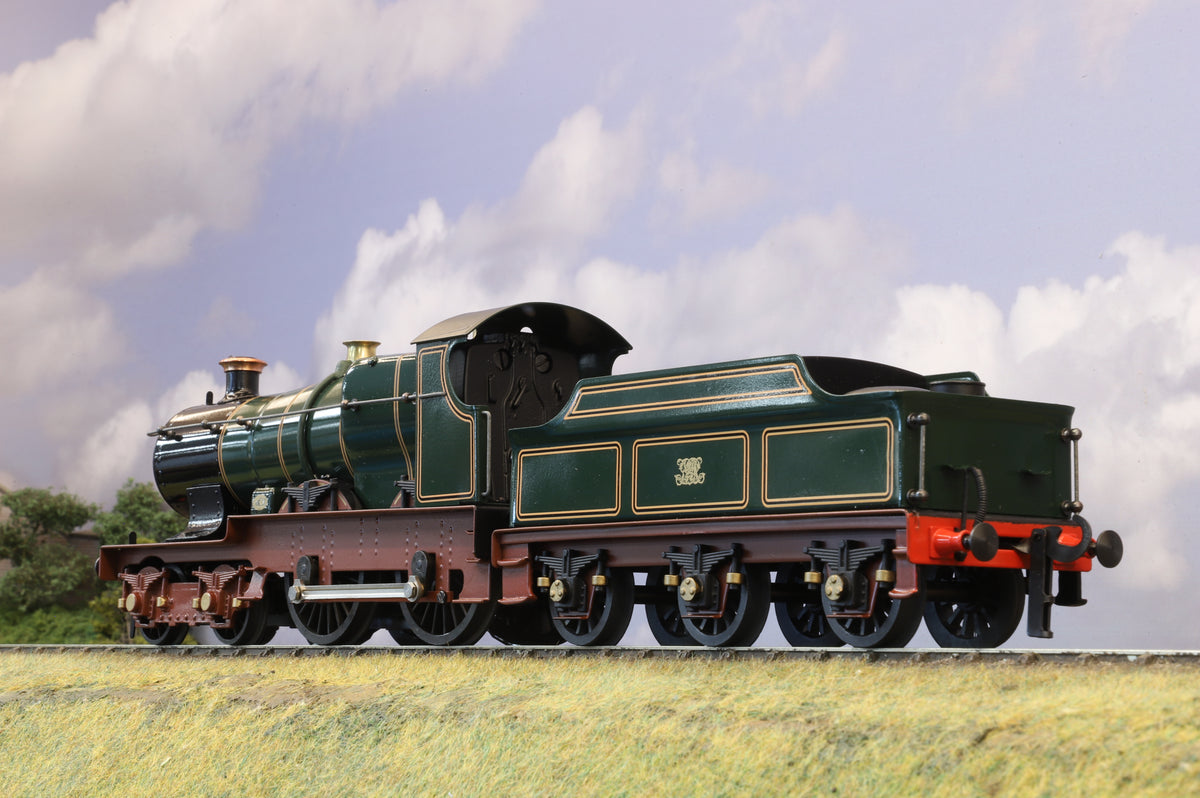 Ace Trains Coarse Scale O Gauge GWR City Class 4-4-0 With Scroll Emblem 2/3 Rail Operation