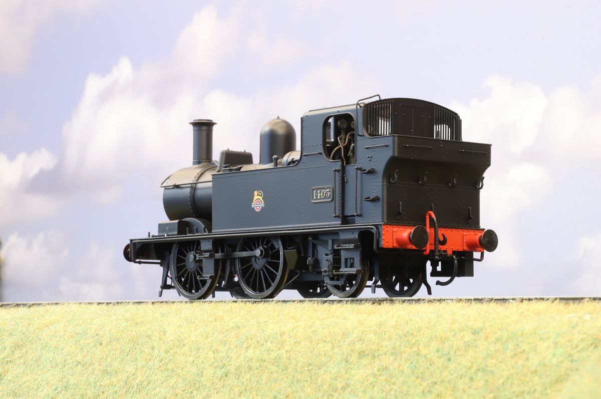 Dapol Finescale O Gauge Class 14xx No. 1405 BR Black, Early Crest