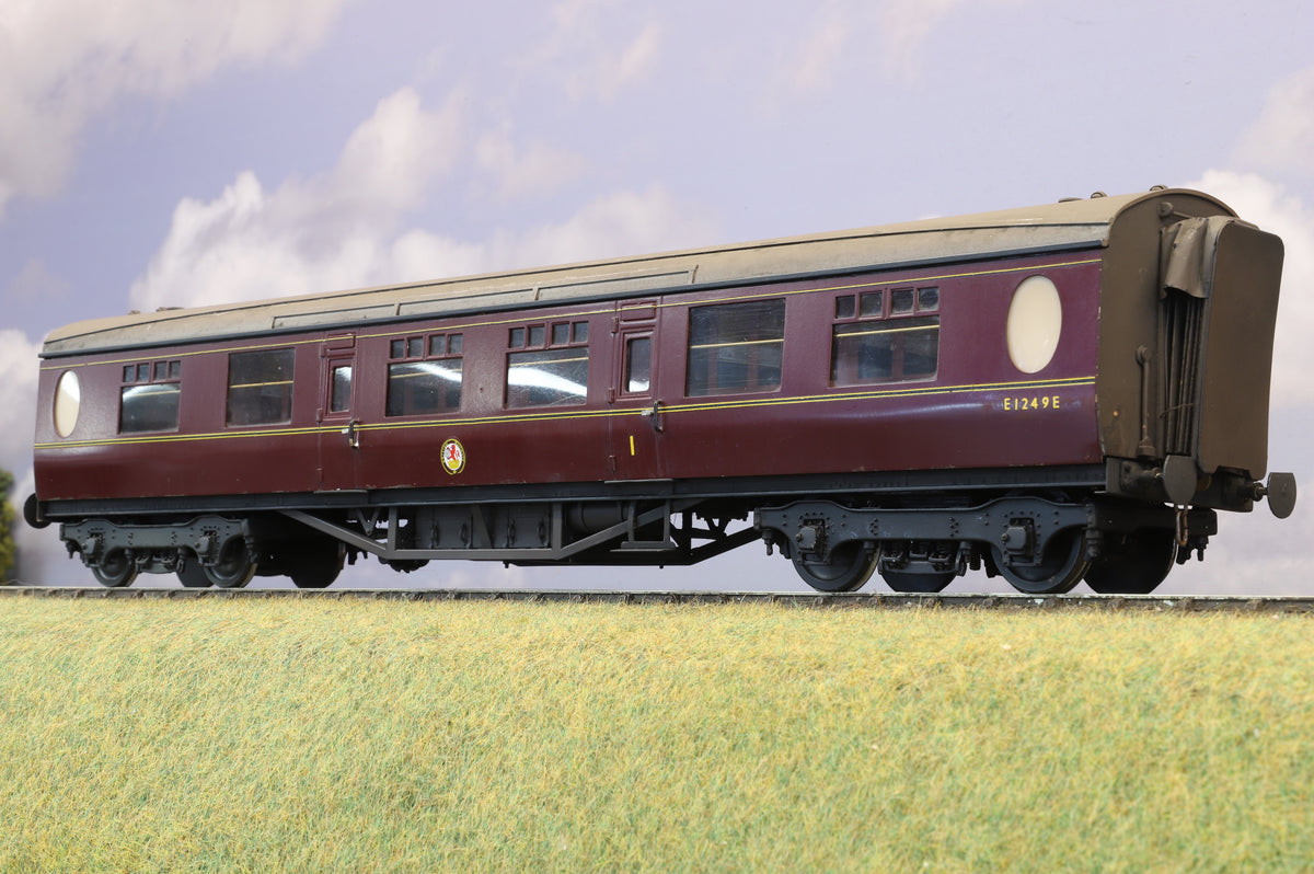 Finescale O Gauge (Kit-Built) Thompson Corridor Composite No. E1249E, BR Maroon