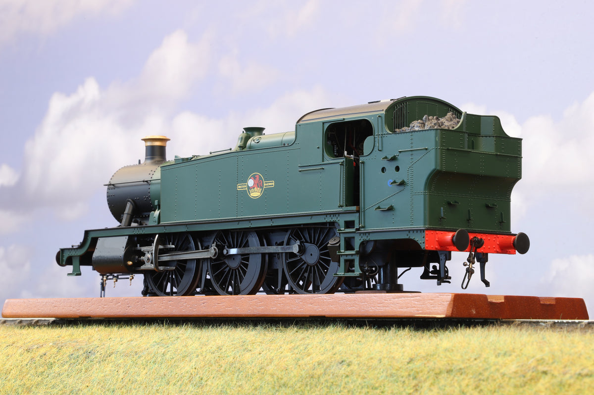 Heljan Finescale O Gauge &#39;Large Prairie&#39; BR Unlined Green (Unnumbered)