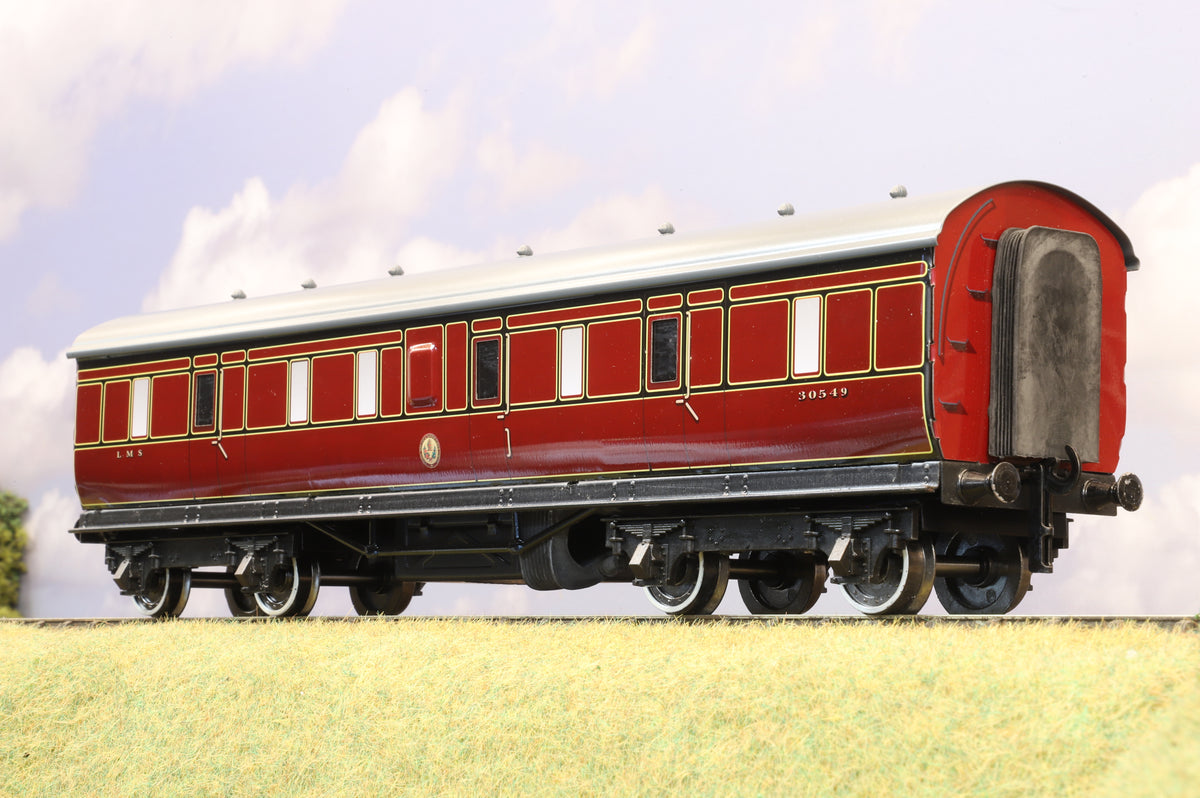 Darstaed Coarse Scale O LMS Period II Full Brake Crimson Lake