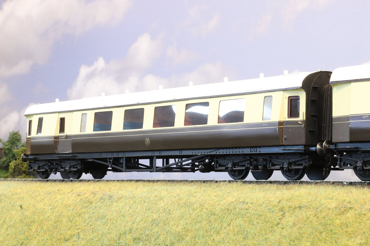 Kit-built Finescale O Gauge Rake of Nine GWR Centenary Coaches