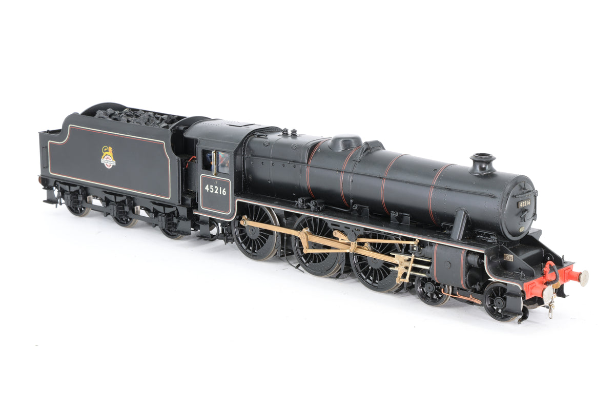 Finescale O Gauge (Kit-Built) Black 5 No.45216 BR Lined Black Early Crest