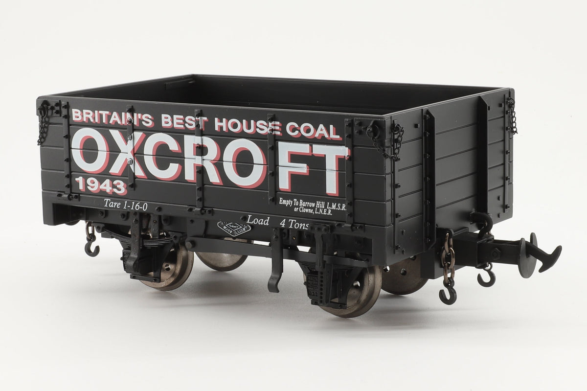 BMS/Accucraft 16mm Scale (45mm Gauge) Oxcroft Coal Open Wagon R19-3J #1943