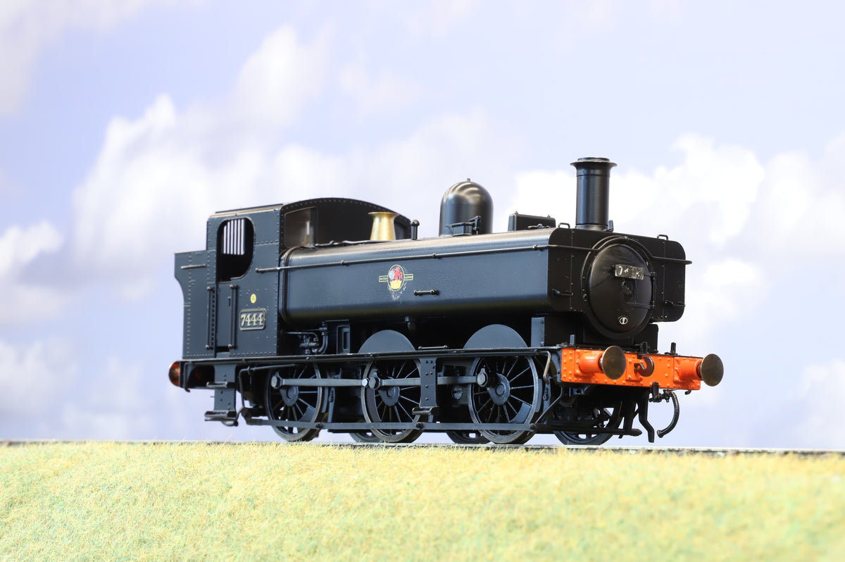 WORKSHOP Dapol Finescale O Gauge Class 74xx Pannier Tank No. 7444, BR Black Late Crest