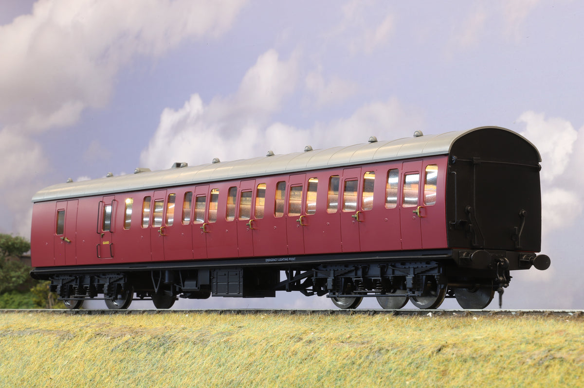 Darstaed Finescale O Gauge BR Mk1 Suburban Brake Second,  BR Crimson