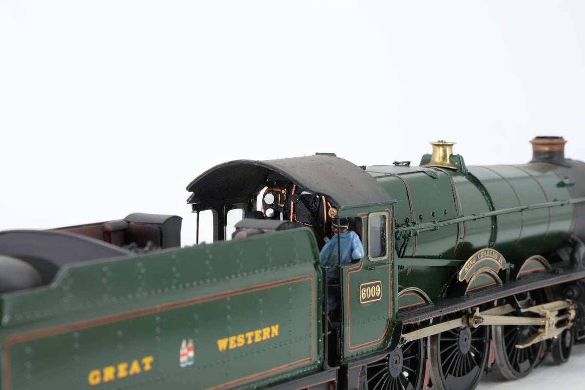 Finescale O Gauge (Kit-Built) GWR 'King' No. 6009 'King Charles II' Pro-Glossed