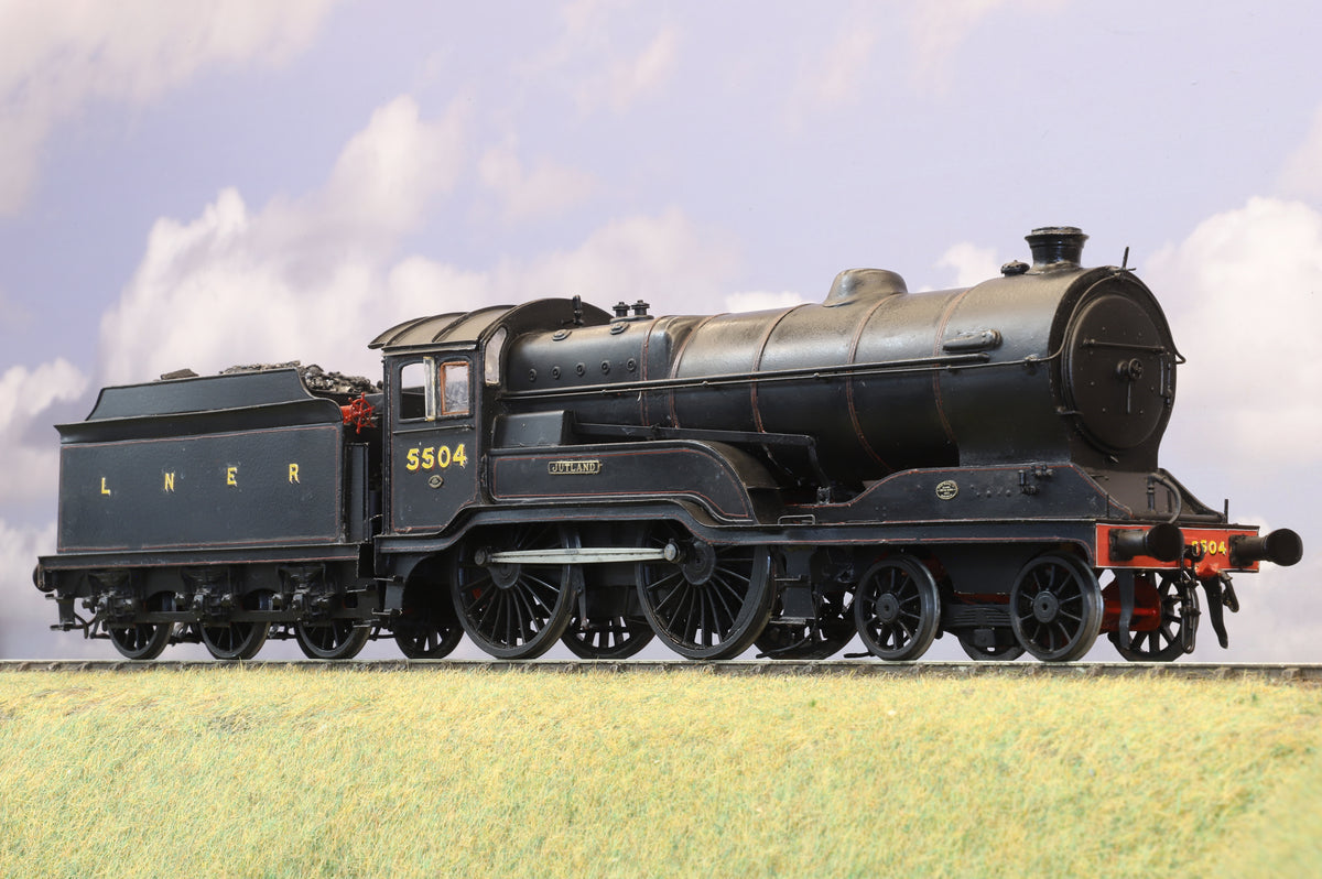 Finescale O Gauge (Kit-Built) ex-GCR D11 No. 5504, LNER Black, DCC Sound & Smoke