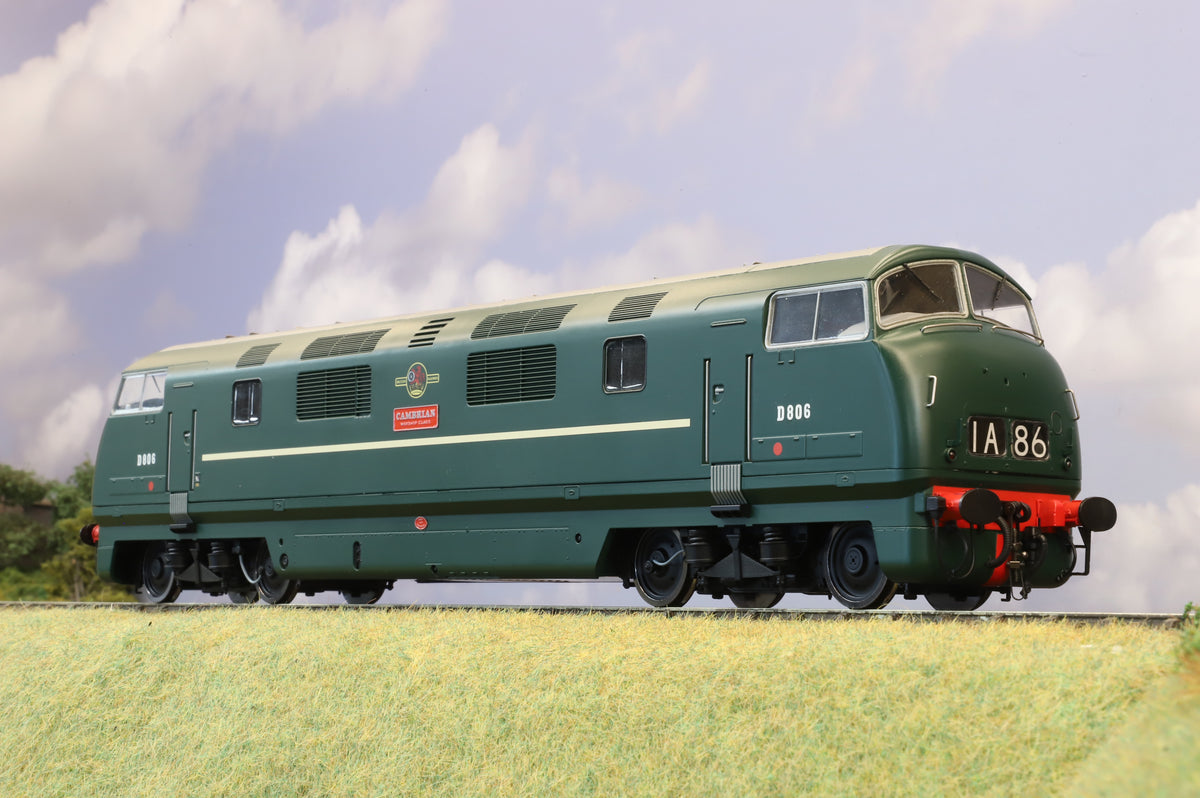 Heljan Finescale O Gauge Class 42 'Warship' No. D806 'Cambrian' BR Green
