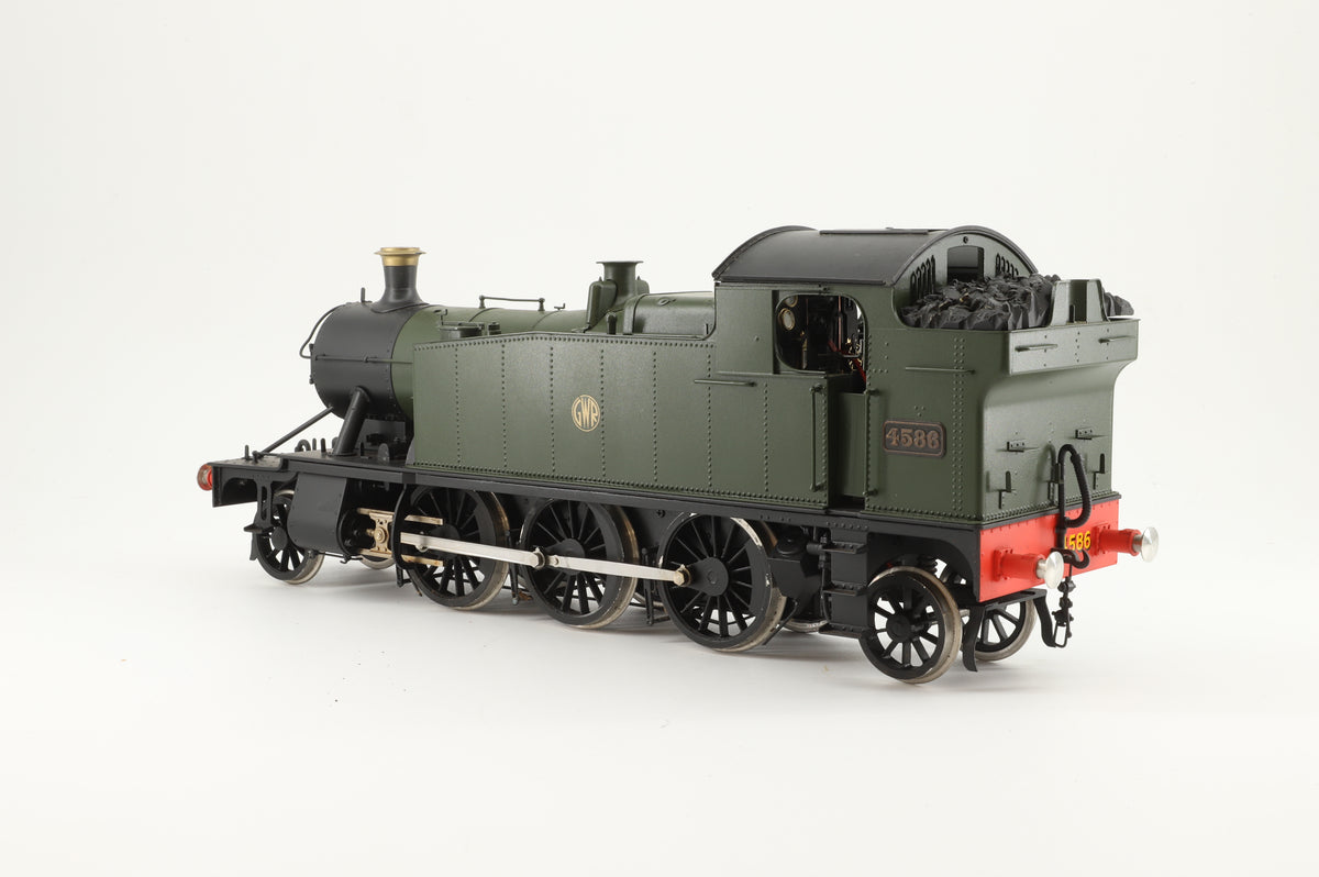 Sancheng/Finescale Brass Gauge 1 (1:32) GWR 45XX Small Prairie Tank No. 4586, Radio Control & Sound Fitted