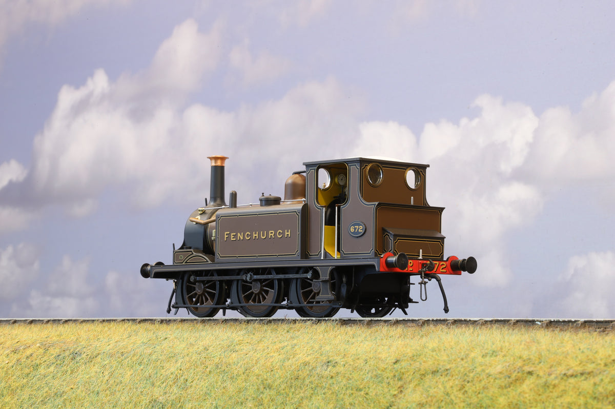 Dapol Finescale O Gauge &#39;Terrier&#39; A1 Fenchurch Marsh No. 672 DCC Sound
