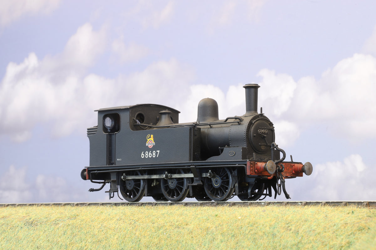 Finescale O Gauge (Kit-Built) ex-NER J72 No. 68687, BR Early Crest, DCC Fitted