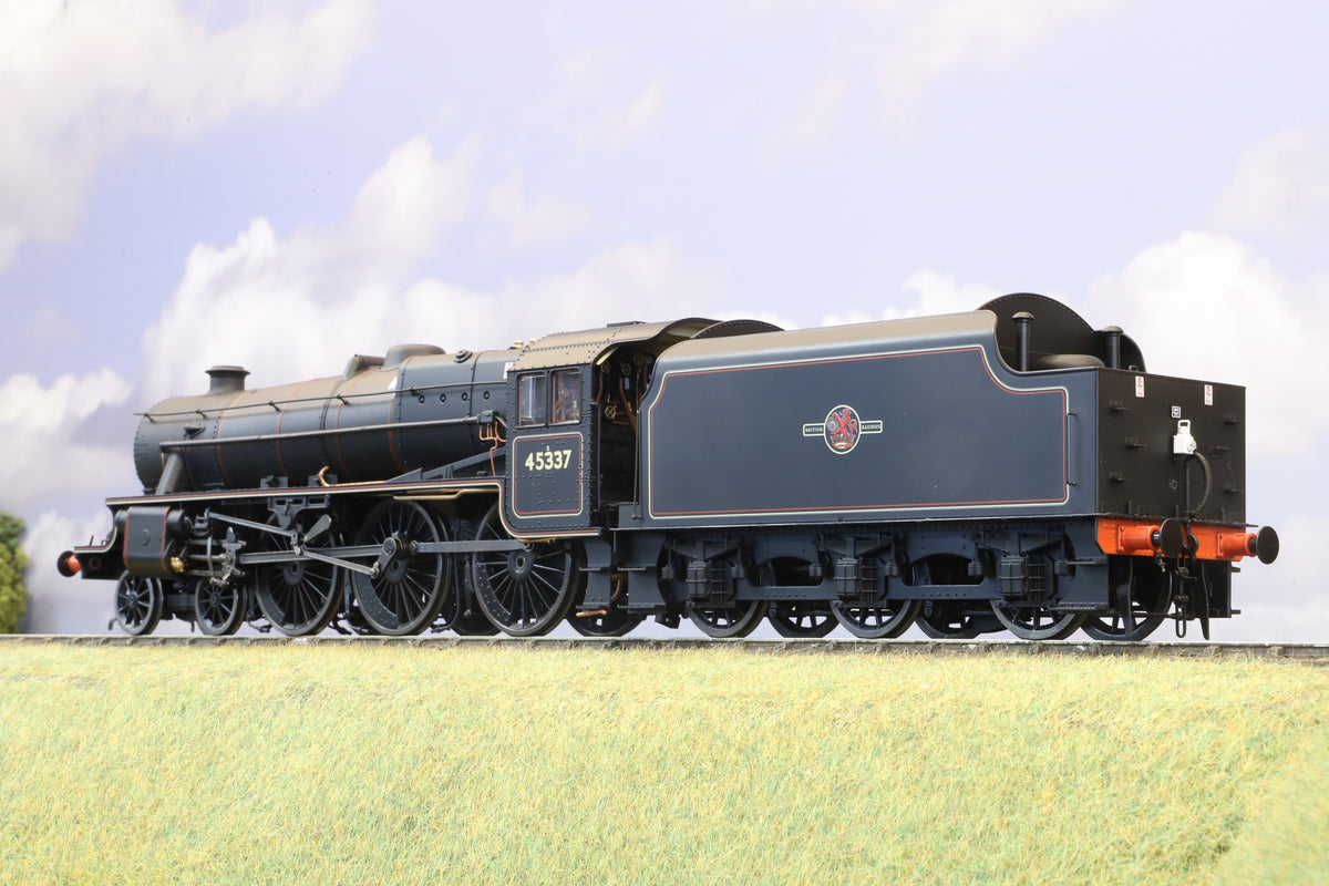 Finescale O Gauge Ellis Clark Trains Black 5 No. 45337, BR Lined Black, Late Crest