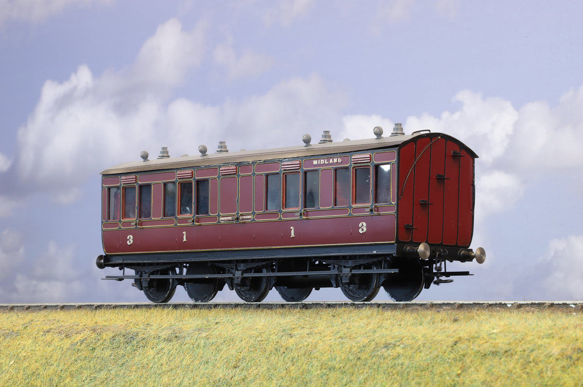 WORKSHOP Finescale O Gauge Midland Railway Six Wheel Composite Luggage Van