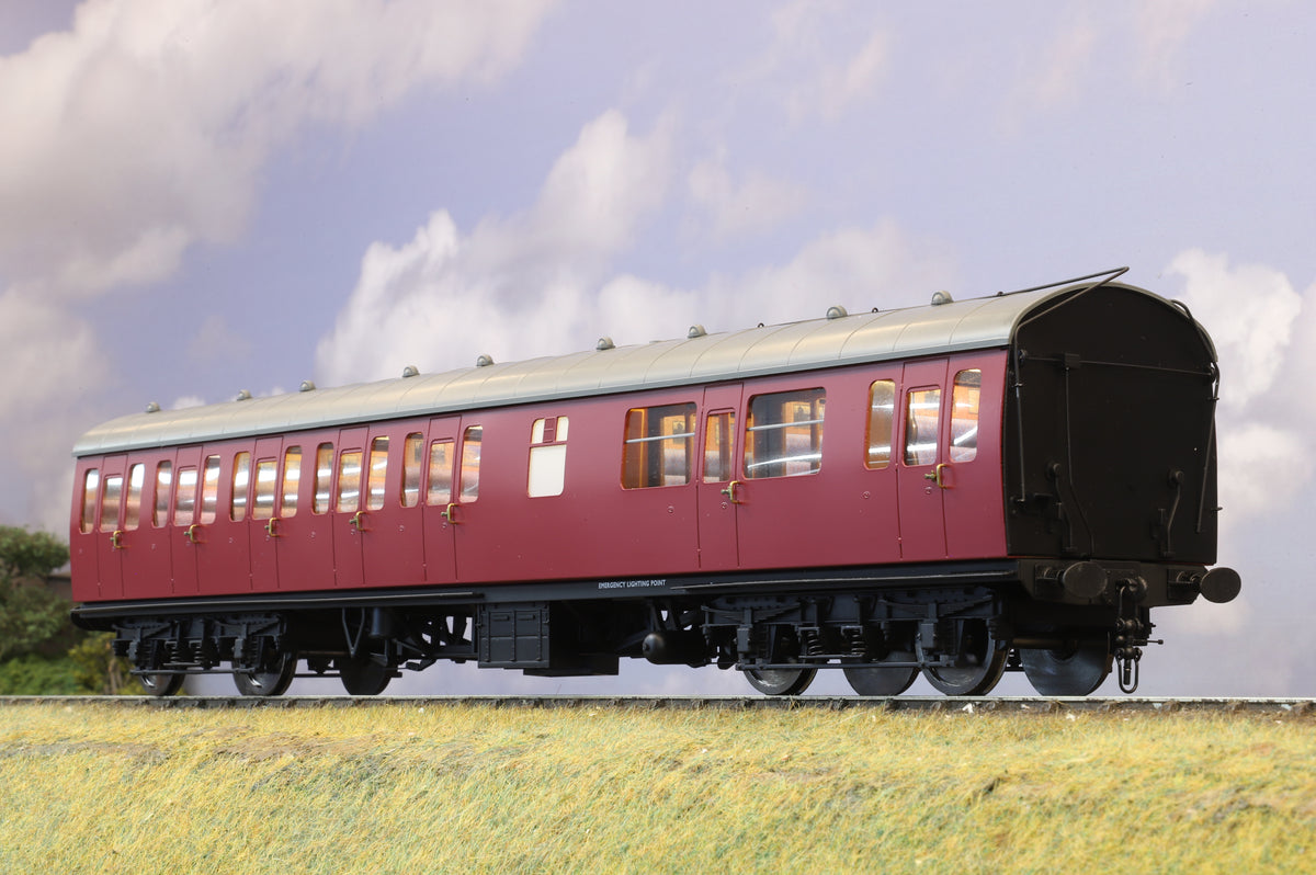 Darstaed Finescale O Gauge BR Mk1 Suburban Composite Lavatory, BR Crimson