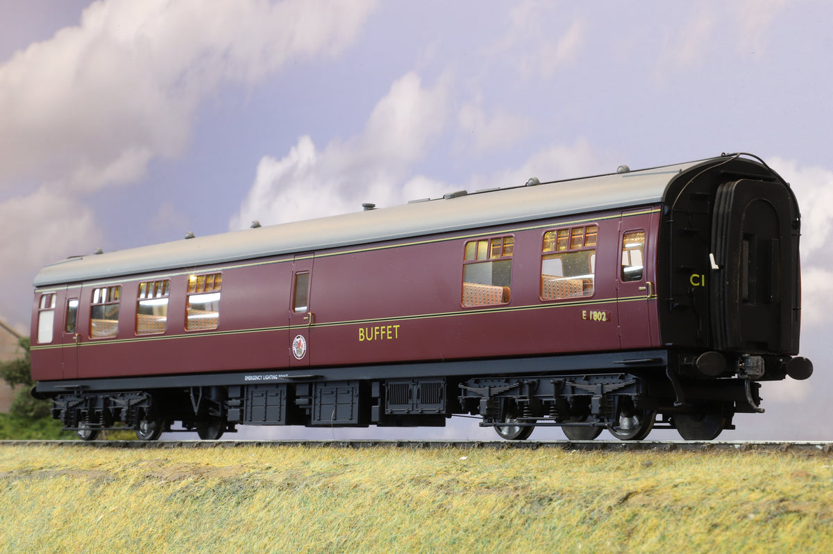 Darstaed Finescale O Gauge MK1 RMB BR Lined Maroon No.E1802