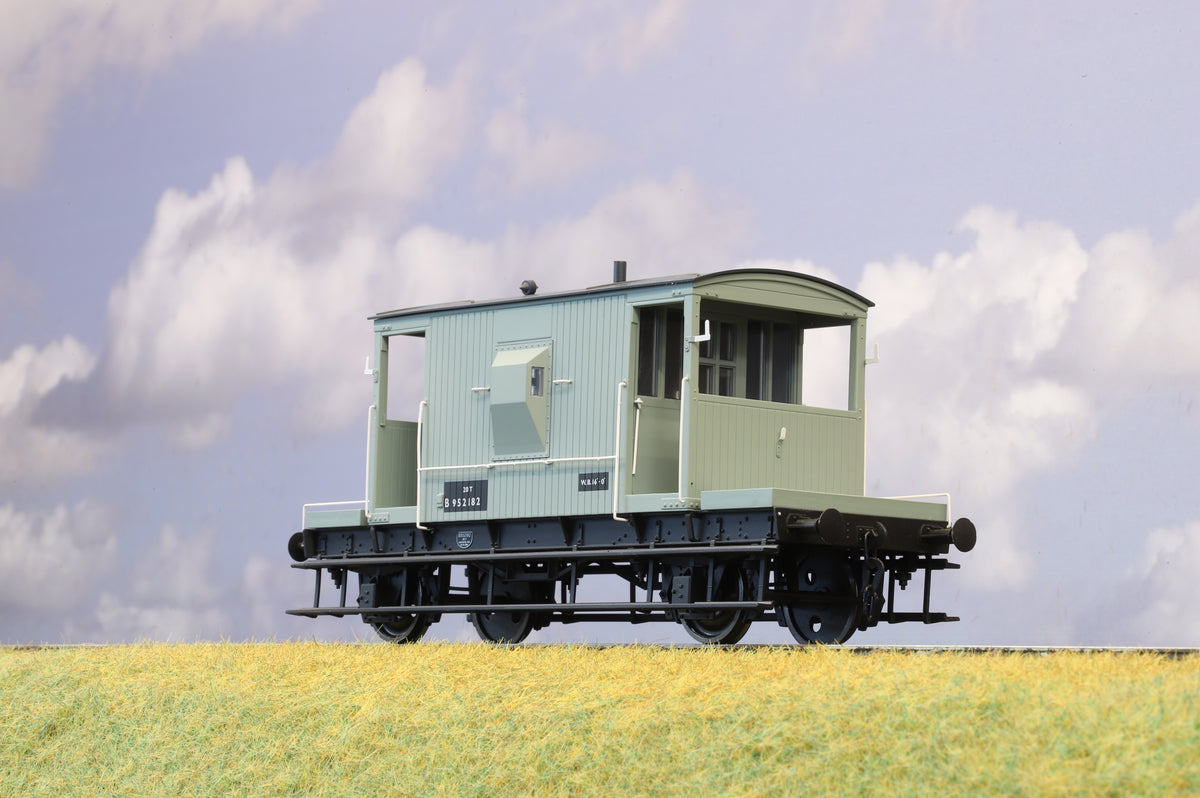 Dapol Finescale O Gauge BR 20T Brake Van BR Grey