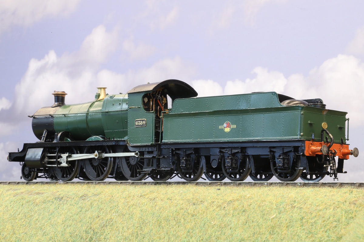 WORKSHOP Finescale O Gauge (Kit-Built) ex-GWR 43xx No. 6384, BR Unlined Green Late Crest