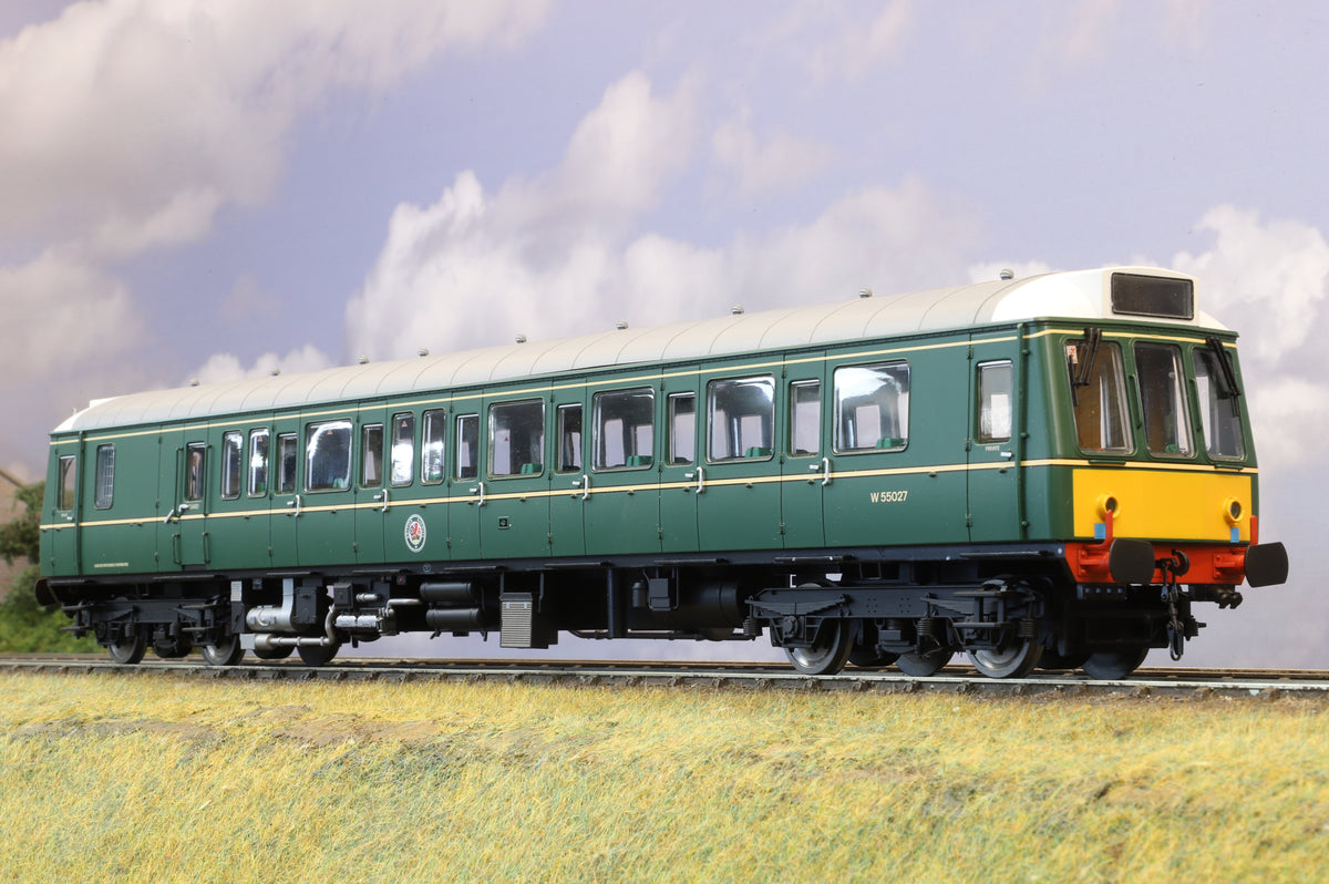 Dapol Finescale O Gauge Class 121 Railcar No. W55027 BR Green DCC Sound