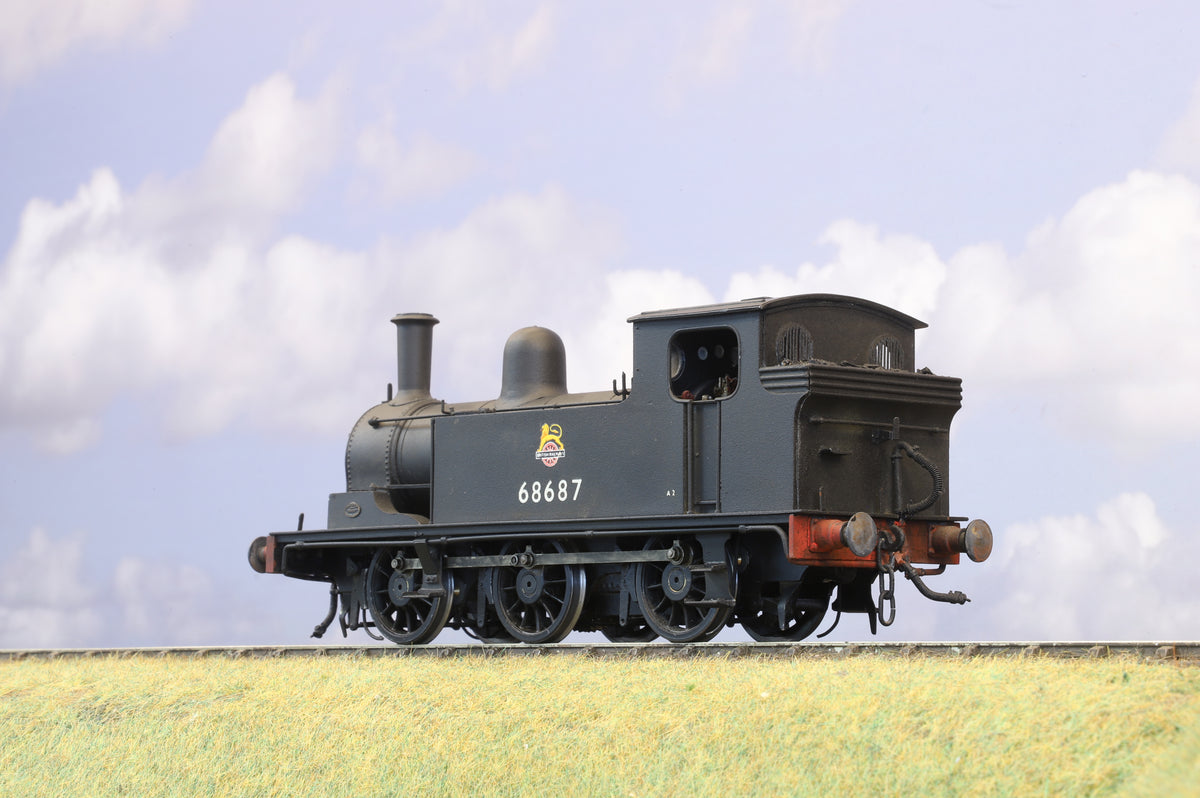 Finescale O Gauge (Kit-Built) ex-NER J72 No. 68687, BR Early Crest, DCC Fitted