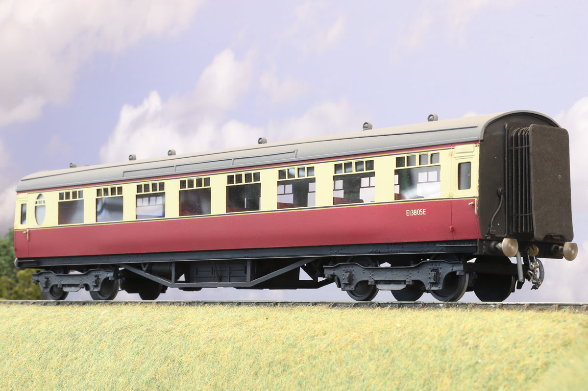 Finescale O Gauge (CRT-Built) BR Thompson Open Third No. E13805E (Brass Construction)