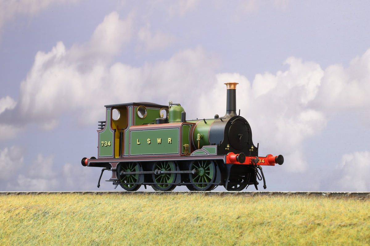 Dapol Finescale O Gauge &#39;Terrier&#39; A1 No. 734 LSWR Green