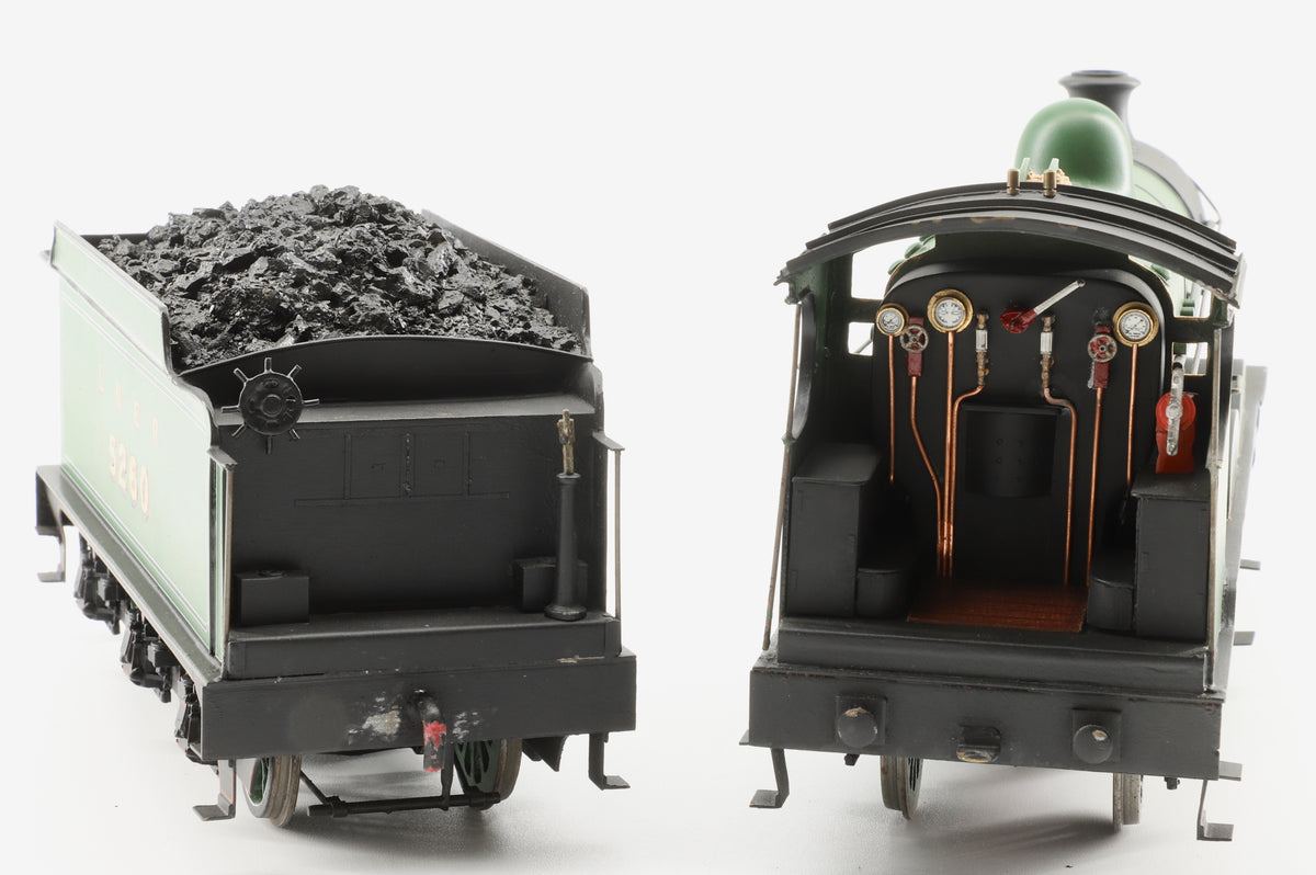 Kit-built Finescale O Gauge ex-GCR Robinson C4 Atlantic No. 5260 LNER Green