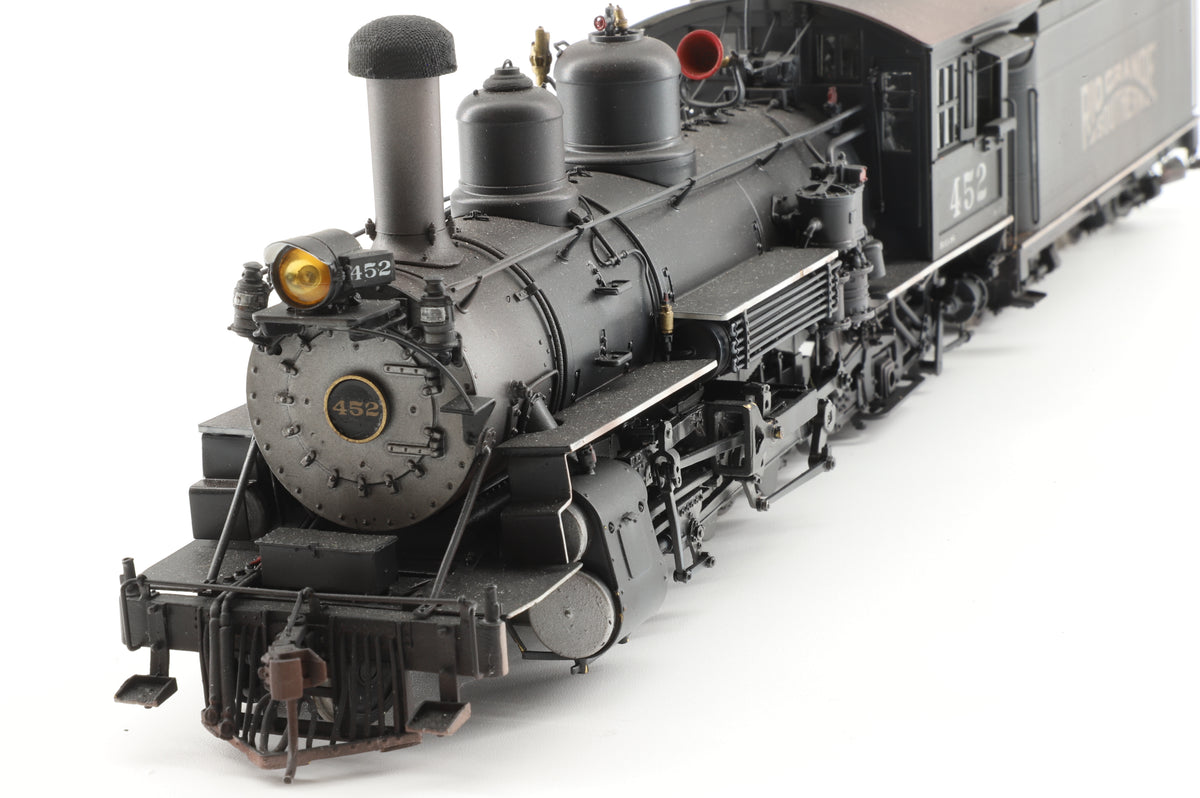Precision Scale Models (Brass) On3 Rio Grande Southern K-27 No. 452 Weathered