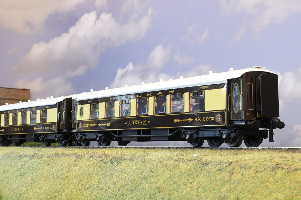 Ace Trains Coarse Scale O Gauge 'Golden Arrow' Pullman Coach Set C/19B