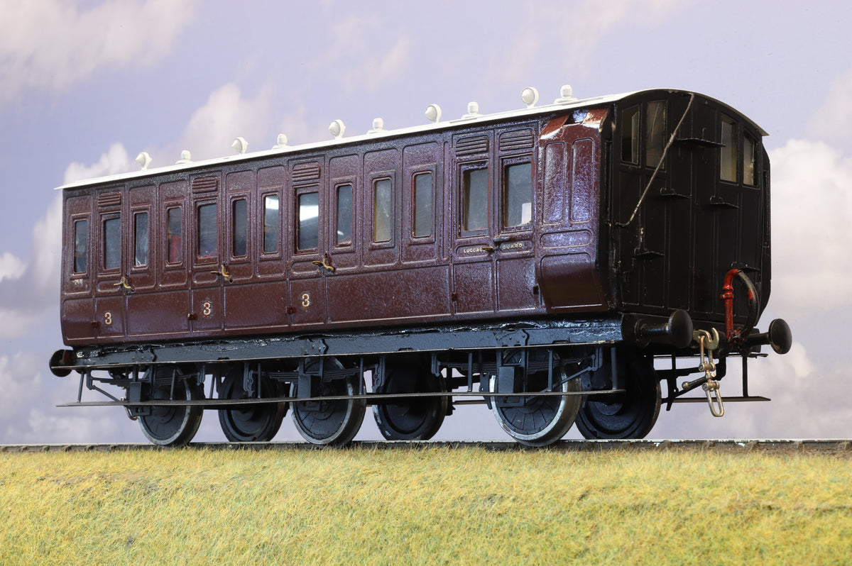 Gauge 1 (10mm) Kit-Built 6-Wheel Brake Third (Brass Construction)