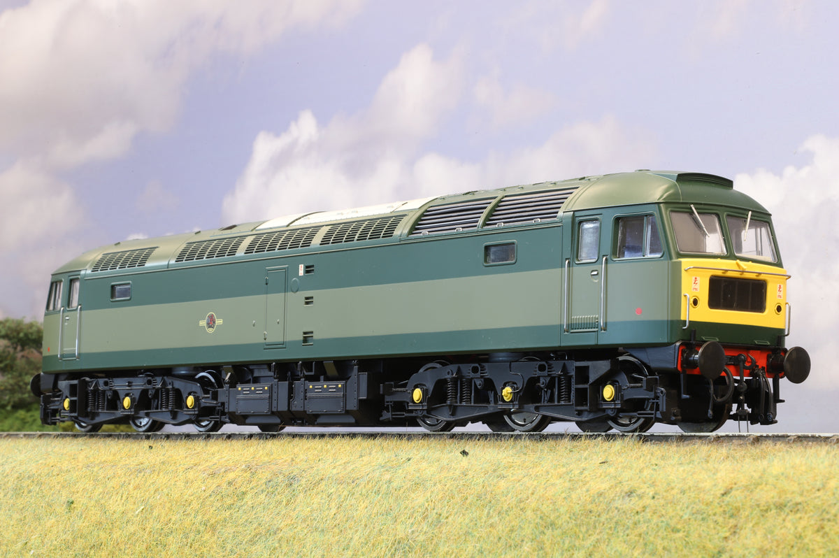 WORKSHOP Finescale O Gauge Heljan Class 47 BR Green (Small Yellow Panels) Unnumbered