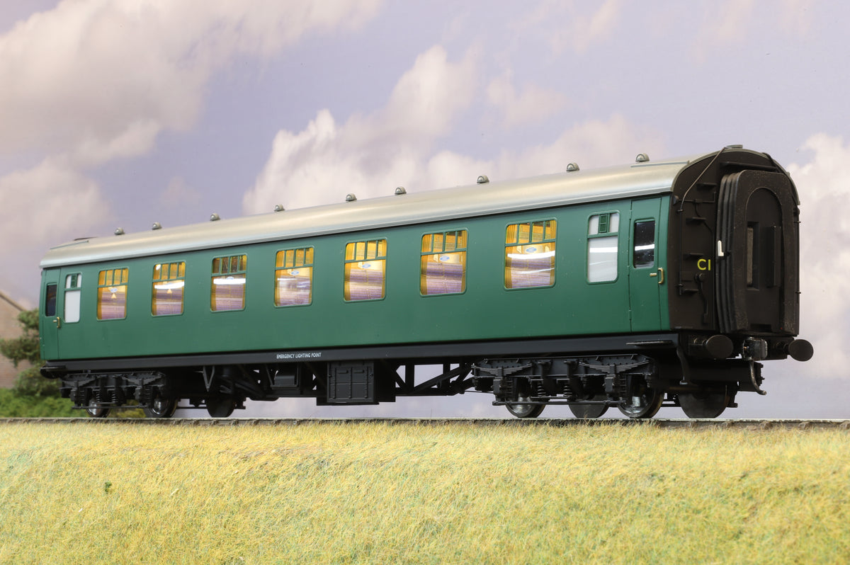 Darstaed Finescale O Gauge MK1 FK Southern Green (Unnumbered)
