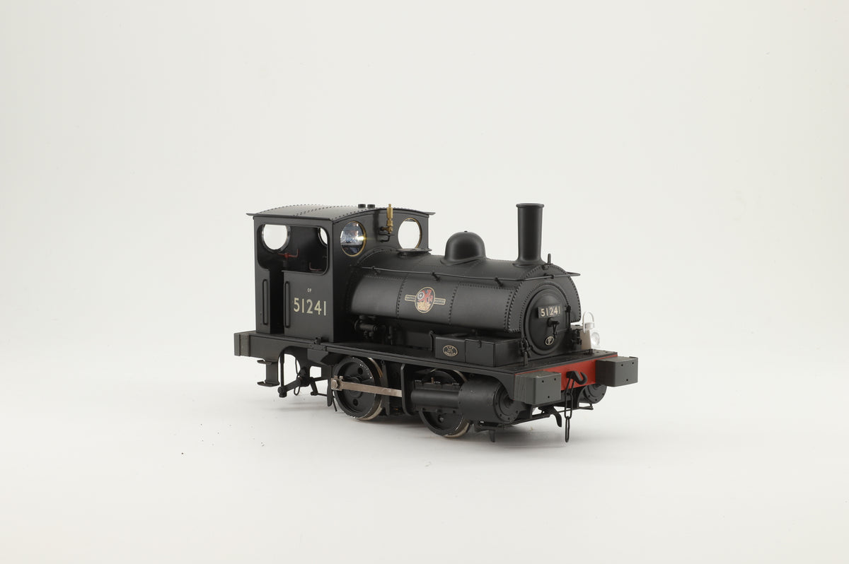 Sancheng/Finescale Brass Gauge 1 (1:32) ex-LYR 'Pug' No. 51241, BR Black, Late Crest, Radio control, Lightly Weathered