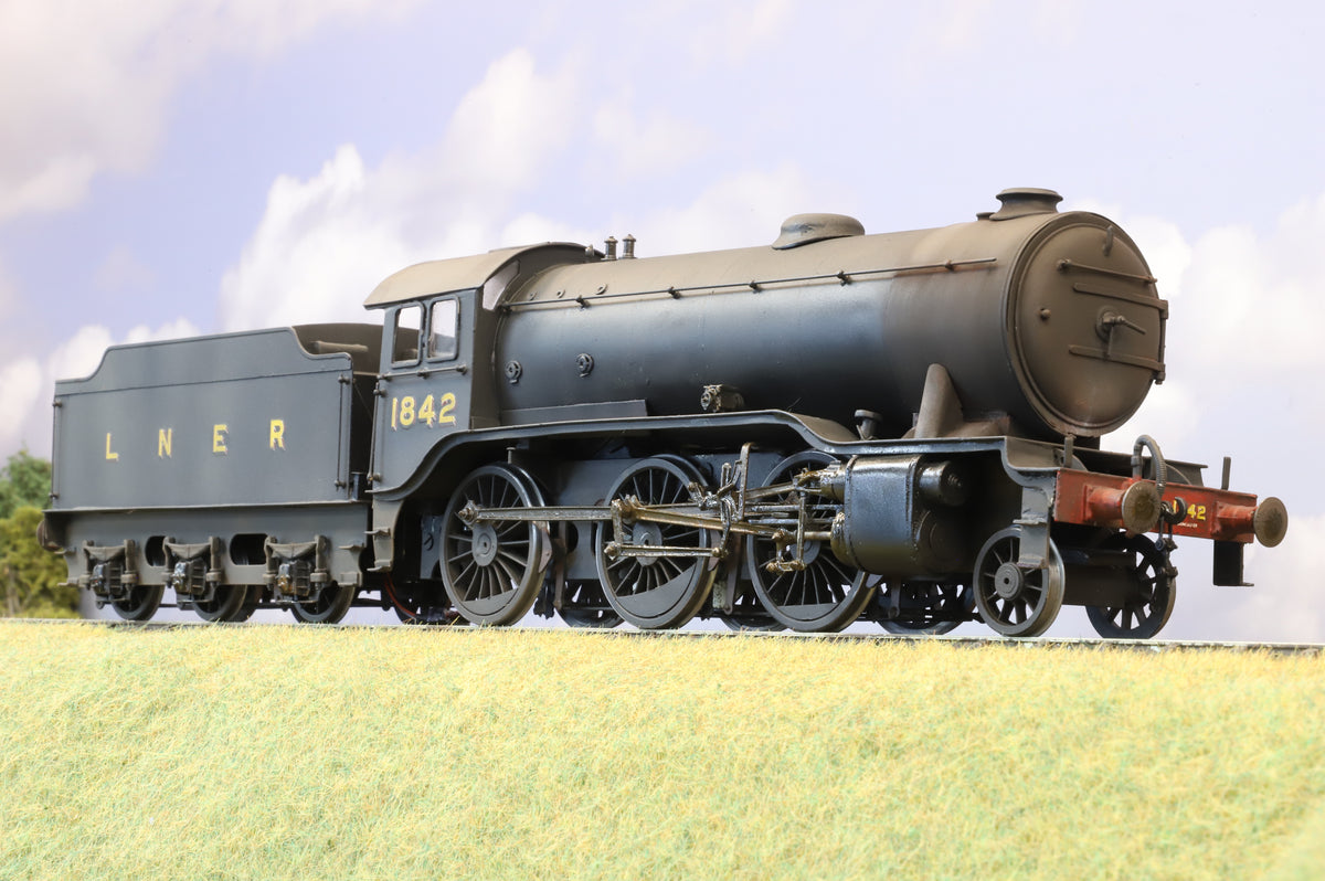 Kit-Built Finescale O Gauge Gresley K3 No. 1842, LNER Wartime Black