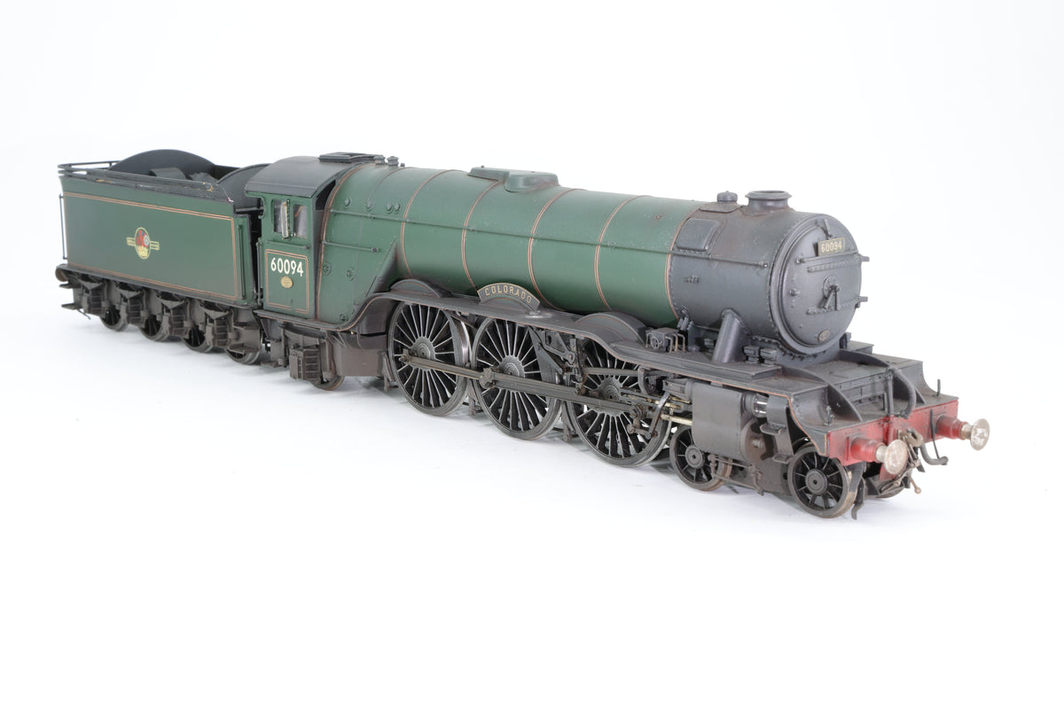 DJH Finescale O Gauge (Kit-Built) ex-LNER Gresley A3 No. 60094 'Colorado', BR Green Late Crests, Weathered