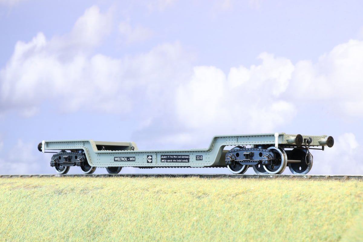 Darstaed Finescale O Gauge 45 Ton Bogie Well Wagon BR (W)