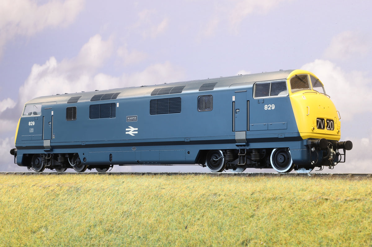 Heljan Finescale O Gauge Class 42 &#39;Warship&#39; No. D829 &#39;Magpie&#39; BR Blue