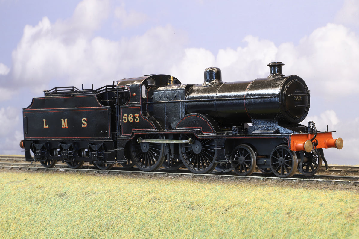 Finescale O Gauge (Kit-Built) LMS Fowler Class 2P No. 563 LMS Lined Black