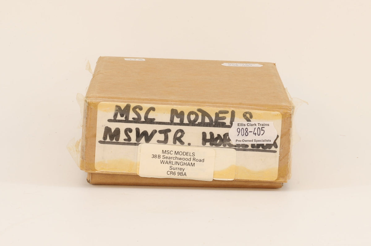 MSC Models  Finescale O Gauge MSWJR 15'6" Horsebox Kit